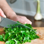 frischer Koriander Weihnachtsgewürz