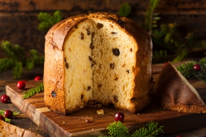 Panettone zu Weihnachten