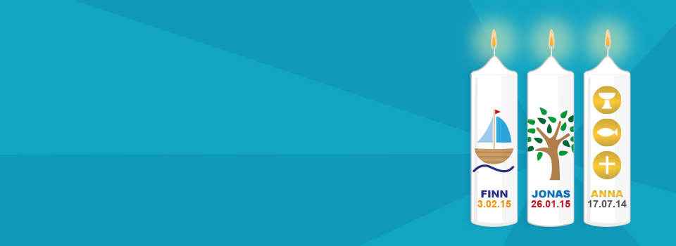 Taufkerze selber machen: Bastelanleitung und Tipps