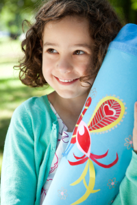 Erstklässler mit Schultüte