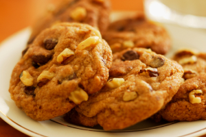 Kekse auf einem Teller