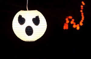 Laterne als Gespenst