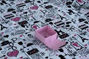 DIY Papierschachtel falten