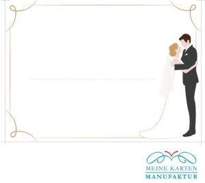 Druckvorlage Tischkarte Hochzeit