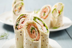 Wraps als Fingerfood