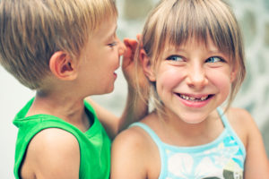 Stille Post Kinderspiel