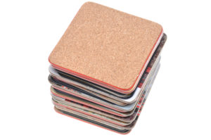 Bierdeckel als Einladung