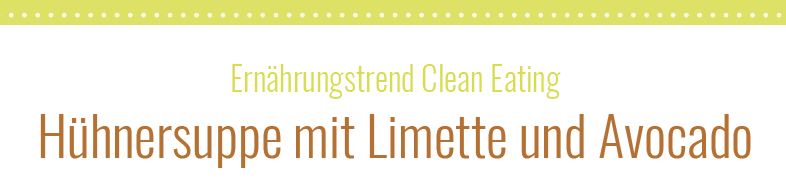 Rezept Clean Eating