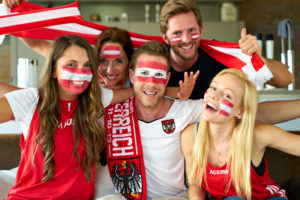 Faschingskostüm Fußballfan