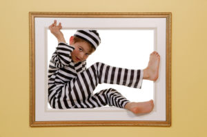 Häftlingskostüm für Kinder