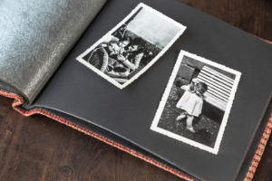 Fotoalbum mit Bildern